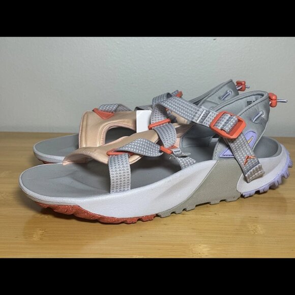 Size 12 - Nike Oneonta DJ6602-003 Melon Tint Arctic Orange Women's Sandals - Picture 7 of 9